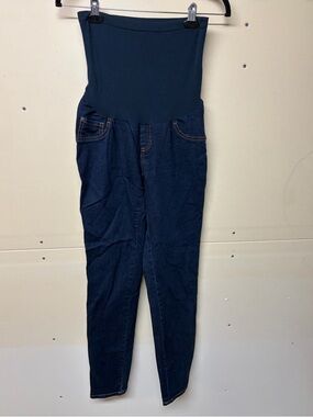 2/$30⚡️- MATERNITY | Women’s Indigo Blue maternity skinny jeans size medium
